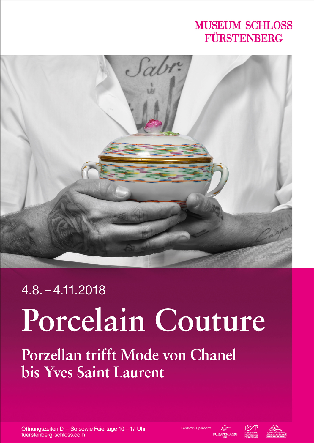 Ausstellung Porcelain Couture MUSEUM SCHLOSS FÜRSTENBERG