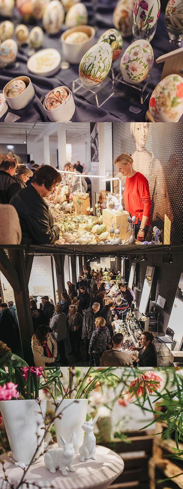 Internationaler, Ostereiermarkt, Kunst, Kunsthandwerk, Eierkünstler, Ostern, Fürstenberg, Museum Schloss Fürstenberg, Porzellan